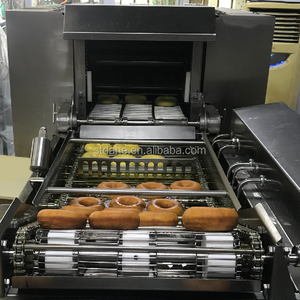 Yufeng 480ชิ้น/ชม. สายการผลิตโดนัทยีสต์ทอดอัตโนมัติเต็มรูปแบบทางออกแบบครบวงจรเช่น <span class=keywords><strong>Krispy</strong></span> <span class=keywords><strong>Kreme</strong></span> - Product Image 6