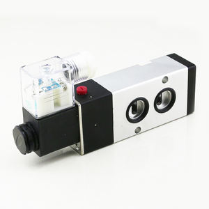 G3/8 4m310-10 5/2 Weg 12 24vdc 220V 110vac Elektrische Stroom Luchtregeling Namur Compressor Pneumatische Magneetklep 4M - Product Image 1