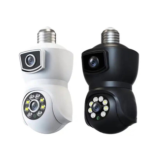 Nueva llegada Dual 1080P lente <span class=keywords><strong>V380</strong></span> <span class=keywords><strong>PRO</strong></span> E9 WiFi bombilla PTZ Cámara seguridad seguimiento automático IP CCTV Cámara - Product Image 5