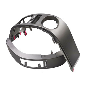 กรอบช่องแอร์แผงควบคุมเครื่องปรับอากาศโตโยต้า พรีอุส รุ่น 55670-47040 ปี 2004-2009 สีเทาเข้ม วัสดุ ABS - Product Image 4