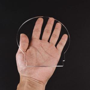 2 mét tấm Acrylic rõ ràng <span class=keywords><strong>plexiglass</strong></span> vuông và bảng điều khiển tròn nhựa thủy tinh Hội Đồng Quản trị cho LED ánh sáng cơ sở dấu hiệu DIY hiển thị dự án - Product Image 3