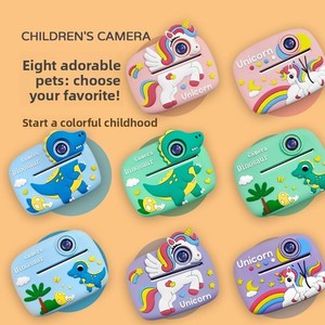 Appareil <span class=keywords><strong>photo</strong></span> instantané pour enfants, imprime des photos instantanément, capacité de selfie, <span class=keywords><strong>impression</strong></span> thermique, appareil <span class=keywords><strong>photo</strong></span> portable haute définition, jouet, 2,4 pouces - Product Image 3