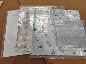 Hot bán biểu tượng tùy chỉnh thiết kế bánh sandwich giấy Burger bọc nhôm lá mỏng nhiều lớp thực phẩm wrapper với lớp phủ điều trị - Product Image 5