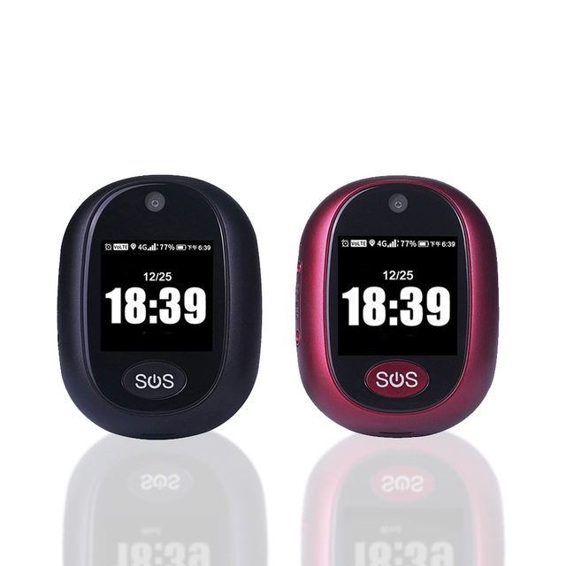 4G GPS Locator Fall Alarm Fall Detection SOS Emergency Calling Wearable Smart GPS Watch 4G GPS Tracker for Elderly People