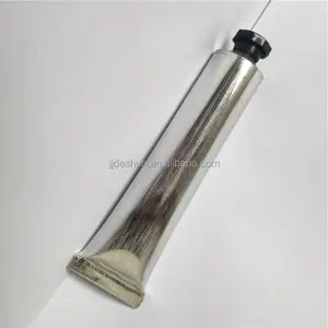Small Quantity Pure Aluminum Material Tubes D25mm Hand Cream Water Color Oil Paint Collapsible 40ml Empty Tube In Stock