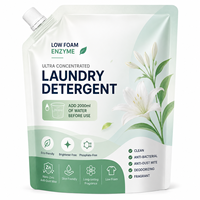 Liquide lessive concentré 200 ml, 8 fois plus puissant, élimination des odeurs, protection des couleurs, écologique, parfum floral jasmin, pour vêtements