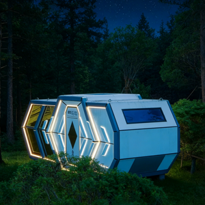 Maison capsule modulaire intelligente et <span class=keywords><strong>convertible</strong></span> |   <span class=keywords><strong>Système</strong></span> intelligent compact avec fonctionnalité multi-pièces innovante - Product Image 4