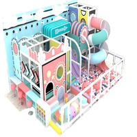 Château Ludique Compact Personnalisable en Aluminium de Haute Qualité, Aire de Jeu Intérieure à Haute Sécurité pour Usage Commercial 1-16