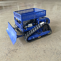 Tondeuse à gazon intelligente avec moteur, machine multifonctionnelle, forte capacité de franchissement, facile à utiliser pour les exploitations agricoles, vergers et jardins