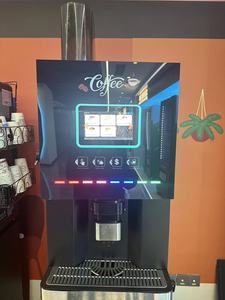 Distributeur automatique de café en acier inoxydable avec écran tactile 7 pouces, options <span class=keywords><strong>multi</strong></span>-boissons, prise en charge du français pour les bureaux - Product Image 6
