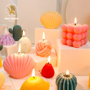 Ensemble cadeau de bougies aromatiques faites à la main pour Noël, mariage, vente en gros, bougies parfumées en cire de paraffine personnalisées - Product Image 1