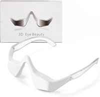 Dernier appareil de massage des yeux avec un design transparent, des modes réglables exquis et diverses couleurs de lumière
