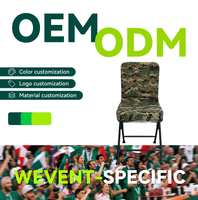 Chaise de plage camouflage robuste et moderne avec dossier haut, pliable et portable, siège camouflage robuste pour l'extérieur