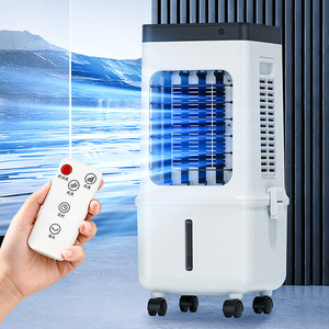 Enfriador de Aire Mecánico con Control Remoto, Ventilador de CA Portátil de 65W con Tanque Desmontable, Temporizador de 7.5H y <span class=keywords><strong>3</strong></span> Velocidades de Viento - Product Image 2