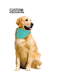 Bavoir rafraîchissant pour chiens - Utilisation printemps/été, design moderne et simple, confortable, réglable, en polyamide, tailles S/M/L, prévention - Product Image 1