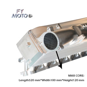 CNCビレットエンドタンクMAX CORE Gen <span class=keywords><strong>2</strong></span> B58チャージエアクーラーインテークマニホールド M340i G20 G29 A90 <span class=keywords><strong>3</strong></span>.0T 2020+用 (48Vには適合しません) - Product Image 3