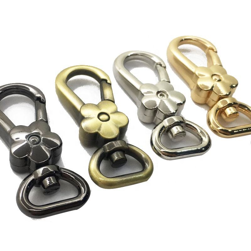Luxury 13mm Zinc Hardware Dog Claw Clasp Buckle Strong Trigger Swivel ...