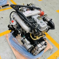 Moteurs Diesel Neufs 4JB1T 4JB1 NKR 2.8 avec Compresseur et Pompe Hydraulique pour Isuzu