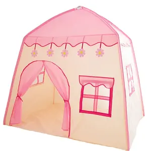 High Quality Portable Collapsible Indoor Outdoor Children Kids Play Tents Princess Castle Indoor Toy Kids Play Tent