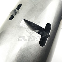 Rouleau de marteau à pointes PCD de 120 mm pour meuleuse d'angle, élimination de la revêtement époxy, préparation des surfaces en béton, personnalisable, usine OEM