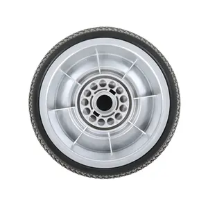 Großhandel Hochwertige Solid Pu Foam Reifen Kunststoff Nabe 5 Zoll Eva Foam Wheel für Kinderwagen