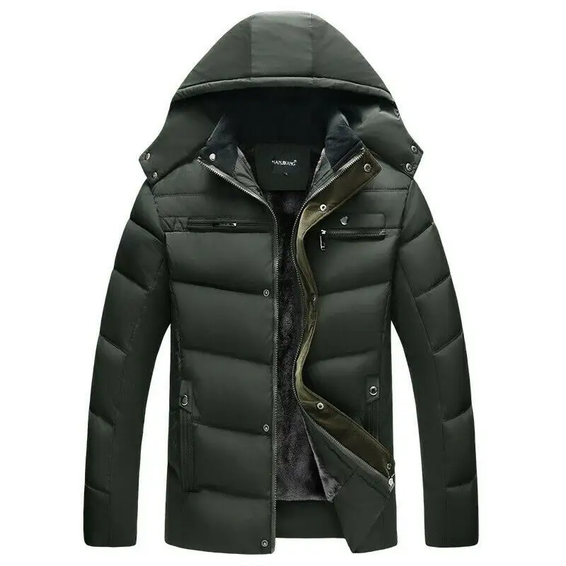 Herren Parka Mantel Leichter Winter Kapuzen mantel mit individuellem Design-Großhandels preis