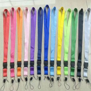 High Quality Personalized Custom <b>Polyester</b> Jacquard Neck Strap Detachable logo Silk Woven Embroidered <b>Lanyard</b> with Keyring - Product Image 1