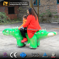 Mon dinosaure AR-006, attraction de parc d'attractions, dinosaure animatronique mignon de dessin animé pour enfants