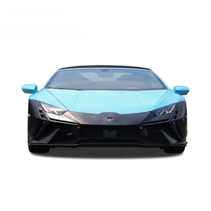 Nouveauté BTC pour Lamborghini Huracan LP580 LP610 <span class=keywords><strong>EVO</strong></span> 2014-2023 : Amélioration de style Tecnica avec pare-chocs avant et arrière en fibre de carbone sèche - Product Image 1