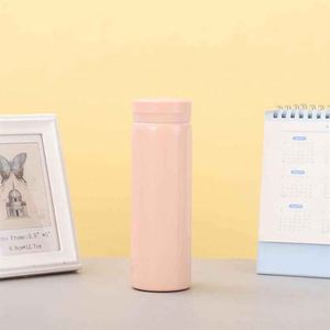 Vaso Térmico de Acero Inoxidable, Botella de Viaje con Aislamiento de Doble Pared y Tapa, Diseño Minimalista, Opciones Multicolor - Product Image 5
