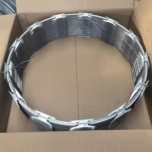 Nhà Máy Bán buôn mạ kẽm BTO-22 thép không gỉ concertina dao cạo dây thép gai lưới cho hàng rào an ninh - Product Image 4
