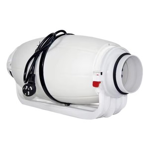 100mm tùy chỉnh Slient AC Inline Duct Fan nhà sản xuất thông minh ducted Quạt thông gió Chất lượng cao siêu yên tĩnh 130W 230V - Product Image 6
