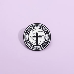 Jésus série dieu est bon tout <span class=keywords><strong>le</strong></span> <span class=keywords><strong>temps</strong></span> épingles en émail jésus freak club broches <span class=keywords><strong>d</strong></span>écoratives revers badges bijoux cadeau pour les amis - Product Image 2