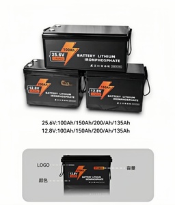 แบตเตอรี่ลิเธียม LiFePO4 แบบกำหนดเอง 12.8V ความจุ 100Ah 200Ah 300Ah ชาร์จไฟด้วยพลังงานแสงอาทิตย์ได้ พร้อมอายุการใช้งาน 6000 รอบ และระบบป้องกัน BMS ในตัว - Product Image 3