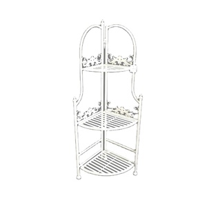 Decoración del hogar 3-nivel <span class=keywords><strong>vertical</strong></span> jardín planta de almacenaje de la esquina de grandes macetas soportes de estante - Product Image 1