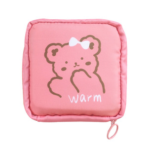 Fabricant de trousse de toilette en tissu de nylon imperméable en gros Serviettes Alphabet Mini Trousse de <span class=keywords><strong>maquillage</strong></span> personnalisée et mignonne DIY - Product Image 1