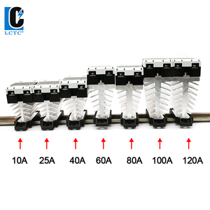 SSR固态继电器24-480vac散热器单相DIN导轨安装10A 25A 40A 60A 80A 100A 120A DA AA DD过零 - Product Image 5