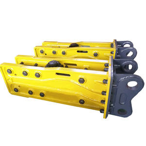 Escavatore smussato cuneo punta diamante scalpello martelli Moil Rock idraulico rompere per 20-26 Ton escavatore 320d - Product Image 6