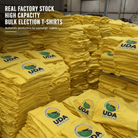 Camisetas Polo para Campaña Zambia, Rojas y Amarillas, con Impresión Completa de la Identidad del Equipo, Producción Rápida en Grandes Cantidades, Suministro de Fábrica