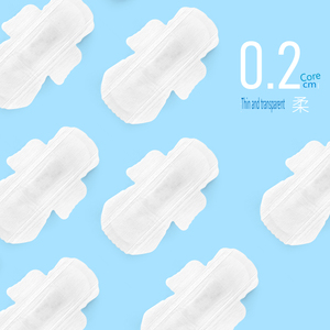 Có sẵn 5 cái/gói Băng vệ sinh hữu cơ cotton 295mm Băng vệ sinh thảo dược Băng vệ sinh cotton hữu cơ thoáng khí - Product Image 3