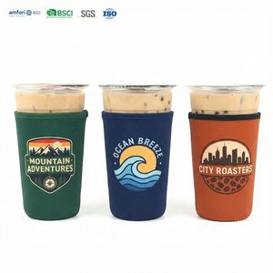 Manchon universel isotherme en néoprène personnalisé, durable et résistant à la chaleur/au froid, 330 ml, pour canettes de boissons, utilisation en extérieur - Product Image 1