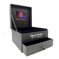 Boîte à broche vidéo avec écran lcd, 12 pièces, source d'usine, cadeau/promotion