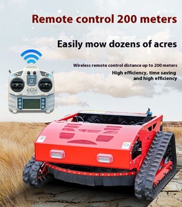 Garden 196cc 4-Stroke Intelligent Remote Control Multifunctional <b>Small</b> Lawn Mower 360-Degree Rotary Weeding Industrial - Product Image 3