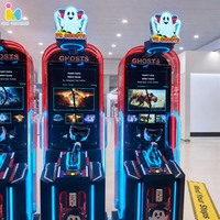 Machine d'arcade de tir de 42 pouces, à monnayeur, pour enfants, simulateur vidéo interactif d'intérieur