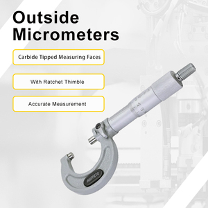 Heavy-Duty 24-28″ Asimeto <b>Micrometer</b> (115-28-1) ±0.0006″ Accuracy 4 Anvils for Large Machinery Measurement - Product Image 2