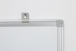<span class=keywords><strong>Pizarra</strong></span> <span class=keywords><strong>blanca</strong></span> magnética de doble cara con marco de aluminio, <span class=keywords><strong>pizarra</strong></span> <span class=keywords><strong>blanca</strong></span> de borrado en seco para oficina escolar, fácil de instalar - Product Image 2