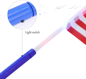 <span class=keywords><strong>Bandera</strong></span> de <span class=keywords><strong>EE</strong></span>. <span class=keywords><strong>UU</strong></span>. con luz LED al por mayor, <span class=keywords><strong>bandera</strong></span> nacional americana brillante para decoración patriótica del 4 de julio - Product Image 6
