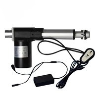 Aktuator Linear Motor DC 12V/24V Kecepatan Tinggi Tugas Berat Aluminium 6000N 3000RPM IP43 Tahan Air CE Kipas Sepeda Listrik