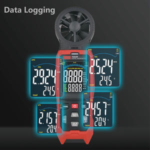 TA640A/641A/642A medidor <span class=keywords><strong>USB</strong></span> de fluxo de ar e velocidade em dutos HVAC com registro anemômetro portátil - Product Image 2