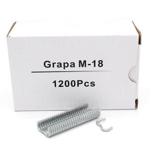 M18 M20 anneaux <span class=keywords><strong>de</strong></span> cochon M galvanisé <span class=keywords><strong>agrafes</strong></span> pour oiseau poulet maille Cage fil clôture - Product Image 5